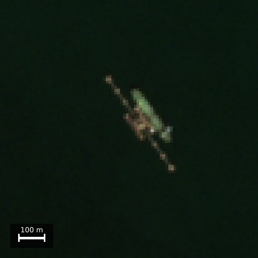 Mina Abdullah MAB Sea Island Oct 23, 2026 satellite capture