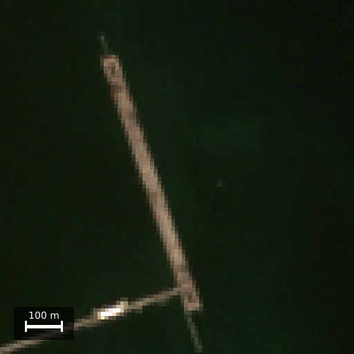 Mina Al Ahmadi North Pier Oct 23, 2026 satellite capture