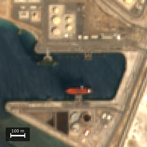 Yanbu SabTank Berths 40-41 and SAMREF Berth 42 Basin Sep 7, 2026 satellite capture