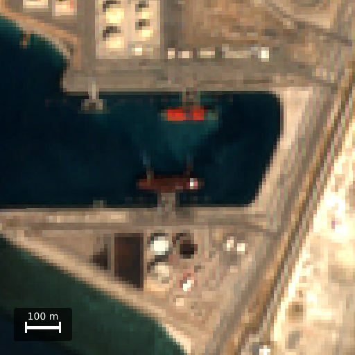 Yanbu SabTank Berths 40-41 and SAMREF Berth 42 Basin Oct 20, 2026 satellite capture